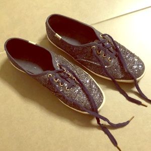 Navy Glitter Kate Spade Keds